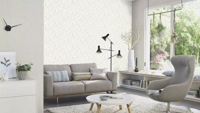 Wallpaper rasch with geometric pattern gray, 654219, Welcome Home Rasch