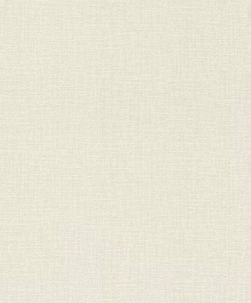 Wallpaper RASCH with fine textile texture, cream color, 653731 RASCH