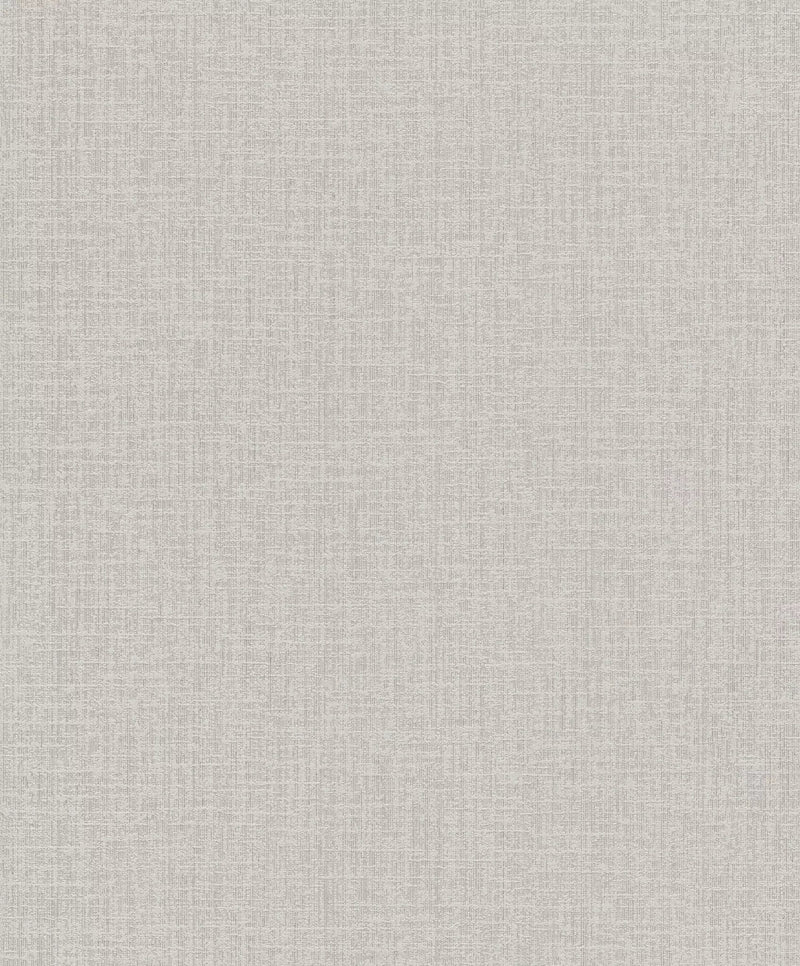 Wallpaper RASCH with fine textile texture, taupe, 653748 RASCH