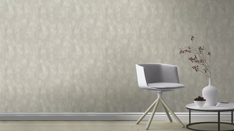 Wallpaper rasch with structured surface and lines beige, 315813 rasch