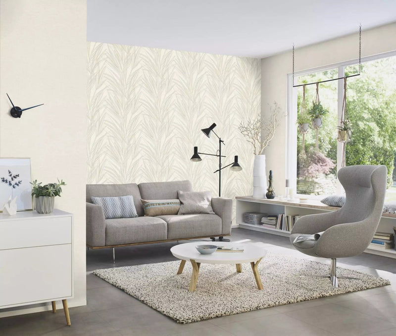 Wallpaper rasch with graphic design, beige, 653632, Welcome Home Rasch