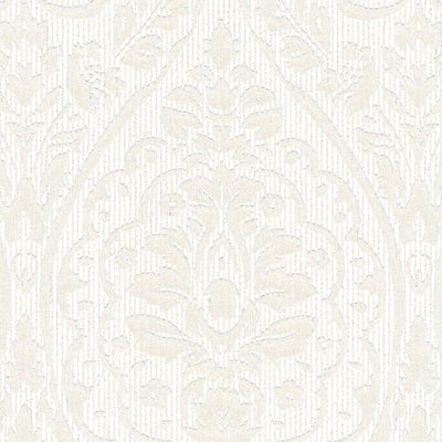 Textile wallpaper with ornament in colonial style, light shades, 961954 AS Creation