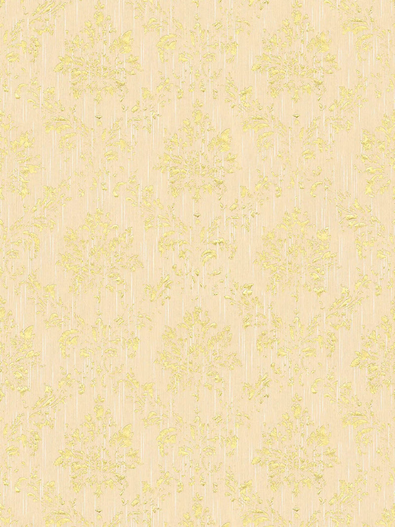 Textile wallpaper in baroque style - gold, 306623 AS Creation