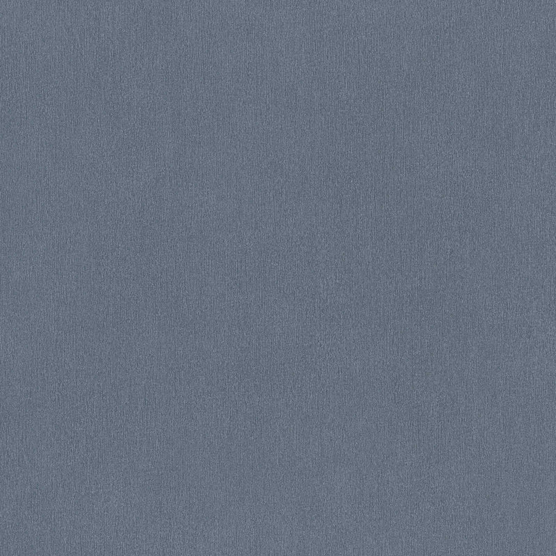 Vienkrāsainas tapetes ar gludu virsmu zilgani pelēka krāsā - 1355315 AS Creation