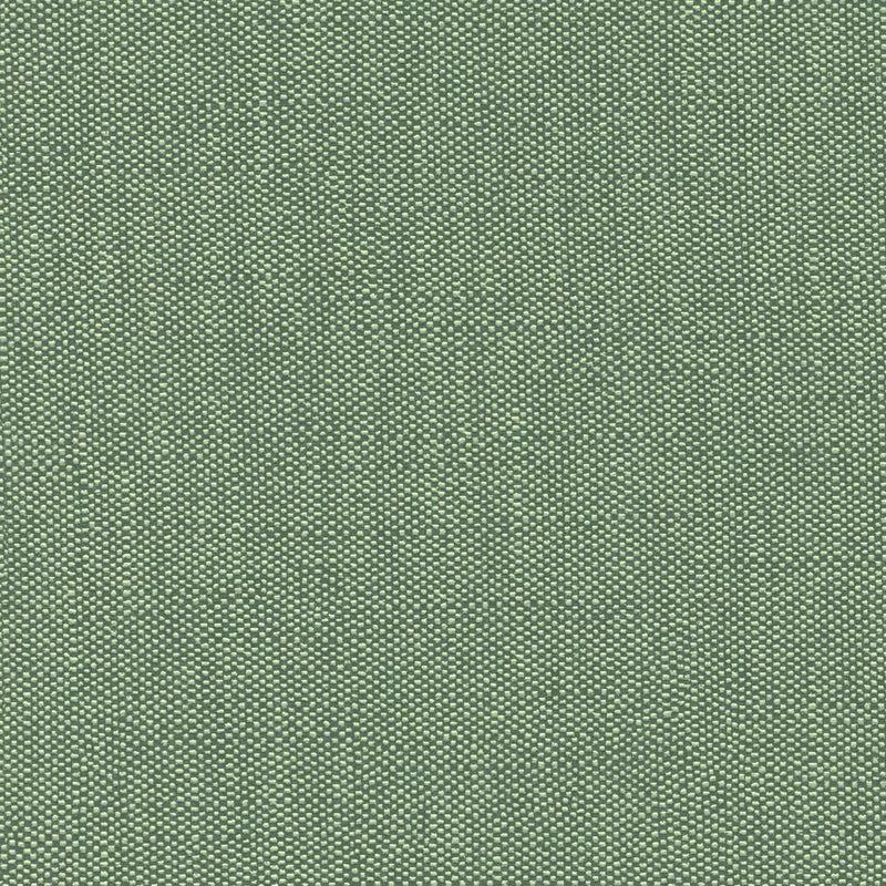Vienkrāsainas tapetes ar tekstila faktūru zaļā krāsā, 633191 RASCH