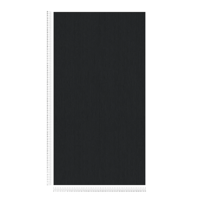 Vienkrāsainas tekstila tapetes melnā krāsā, 968531 AS Creation
