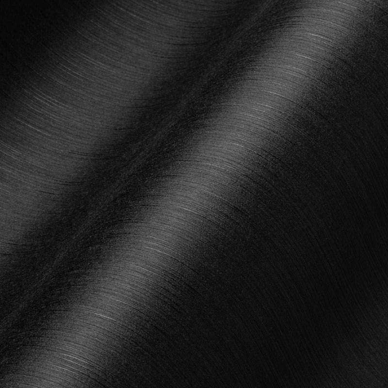 Vienkrāsainas tekstila tapetes melnā krāsā, 968531 AS Creation
