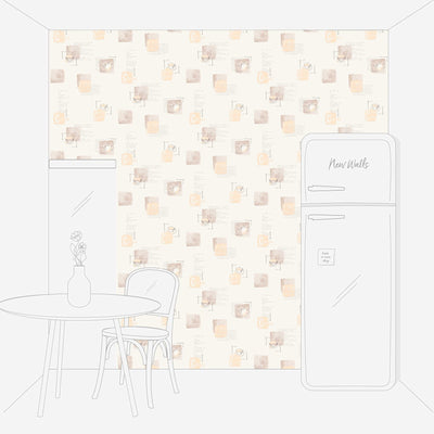 Kitchen wallpaper AS Creation 32733-1 beige AS Creation