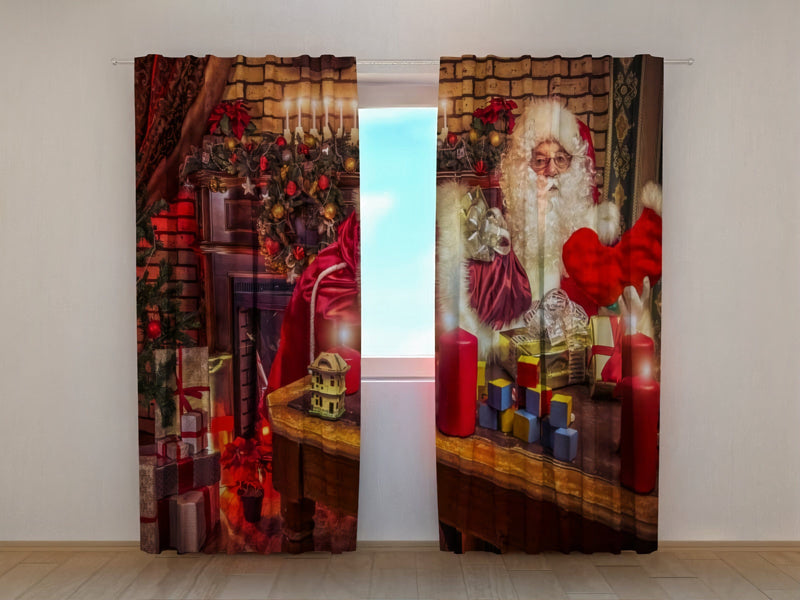 Curtains to bring the magic and warmth of Christmas to your home Tapetenshop.lv