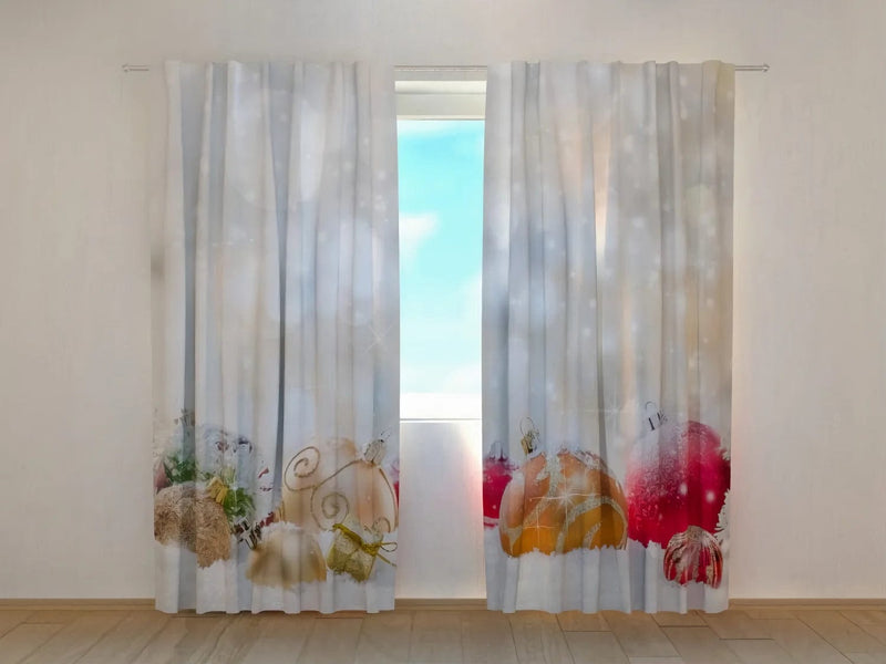 Christmas curtains - Create a Wonderful Christmas Atmosphere Tapetenshop.lv