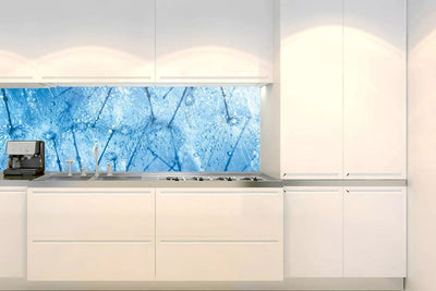 Pašlīmējošas fototapetes virtuvei - Makro pienenes (180x60 cm) Art4home
